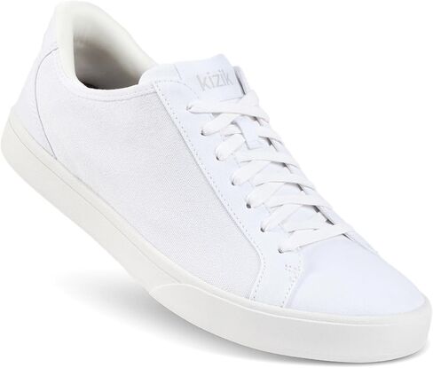Kizik Irvine Slip On Sneakers: Low-Profile Stretch Canvas, Rubber Soles, Casual Shoes for Women & Men, Hands Free Convenience, Wide Toe Box Options in Saudi Arabia