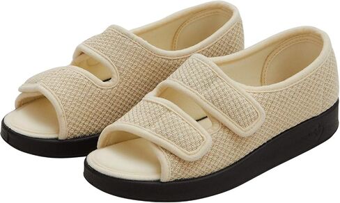 Silverts Diabetic Sandals for Women | Extra-Wide Non-Slip Comfortable Slippers for Elderly, Swelling, Sensitive Feet in Saudi Arabia