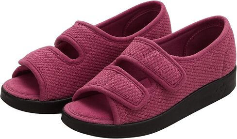 Silverts Diabetic Sandals for Women | Extra-Wide Non-Slip Comfortable Slippers for Elderly, Swelling, Sensitive Feet in Saudi Arabia