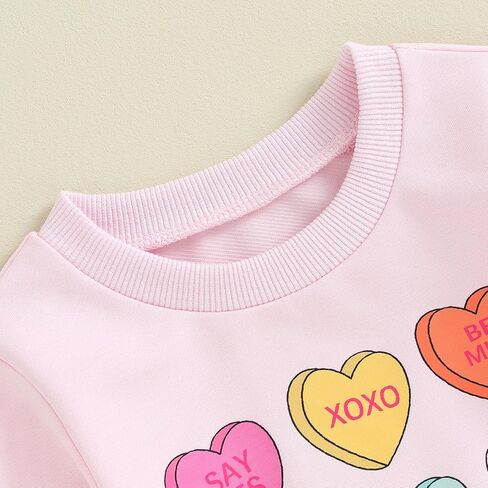 DCOHMCH TODDLER GIRL VALTENTINE DAY WOOTFIT in Kuwait