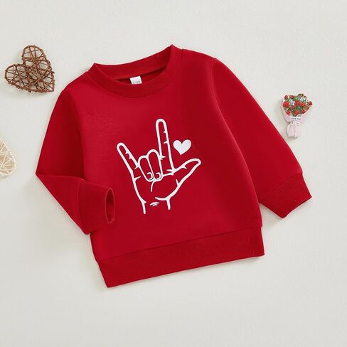 Toddler Baby Boy Crewneck Sweatshirt Tractor Letter Long Sleeve Pullover Tops Fall Winter Outfits Casual Clothes in Saudi Arabia