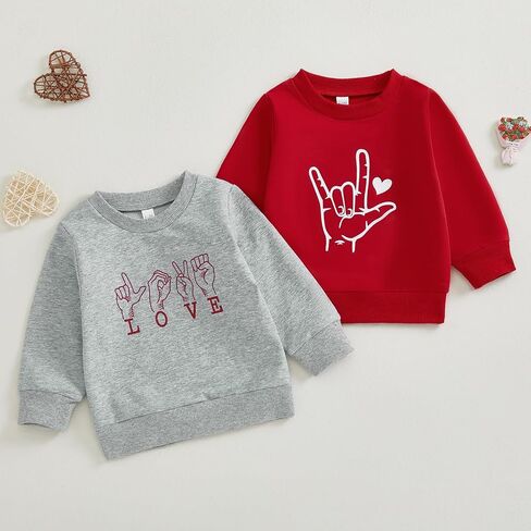 Toddler Baby Boy Crewneck Sweatshirt Tractor Letter Long Sleeve Pullover Tops Fall Winter Outfits Casual Clothes in Saudi Arabia