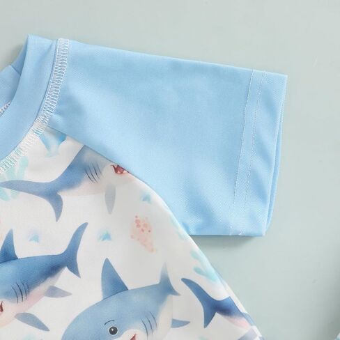 Duanyozu Baby Boys Swimsuit Long Sleeve Rash Guard ملابس السباحة الصغيرة in Saudi Arabia