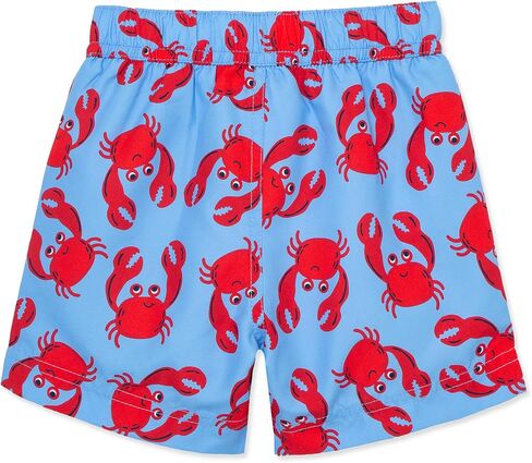 Little Me Clothes for Baby Boys' Swimsuit Trunks, 6 Months - 4 Toddler in Saudi Arabia