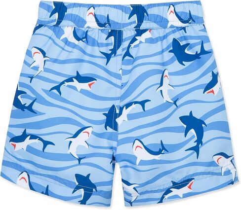 Little Me Clothes for Baby Boys' Swimsuit Trunks, 6 Months - 4 Toddler in Saudi Arabia