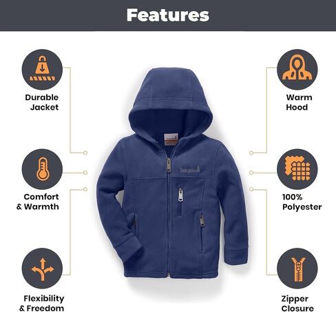 Toddler Fleece Jacket – Toddler Spring Jacket - Girls Fleece Jacket - Boys Fleece Jacket - Kids Fleece Jacket in Saudi Arabia