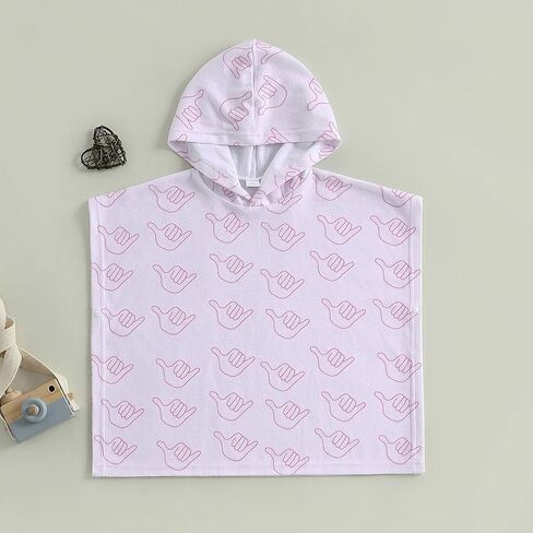 Baby Girls Boys Hooded Beach Towels Swimsuit Cover Up Toddler Baby Pool Bath Poncho Towel Cloak Bathing Suit Cover-Up in Saudi Arabia