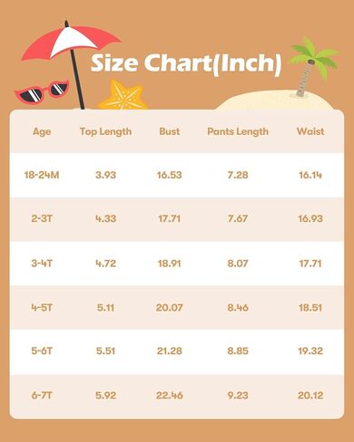 babygoal Baby Toddler Girl 2-Piece Swimsuit, Summer Beach Swimwear Bathing Suit 12M-5T in Saudi Arabia