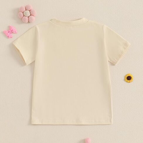 Toddler Baby Girls T-Shirt in My Toddler Era Groovy Short Sleeve Concert Letter Print Retro Tops in Saudi Arabia