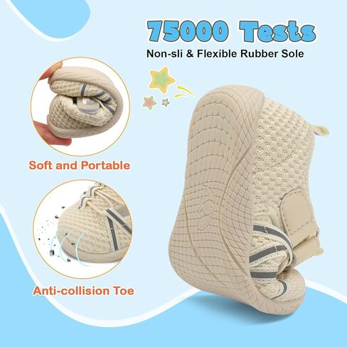 JOINFREE Toddler Shoes Baby Boys Girls Barefoot Shoes Kids Breathable Sneakers First Walking Shoes Sport Tennis Shoes in Saudi Arabia