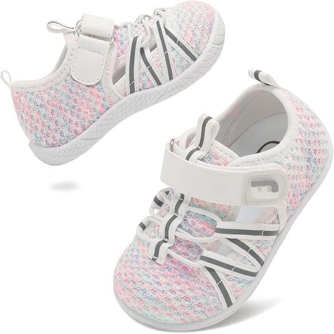 JOINFREE Toddler Shoes Baby Boys Girls Barefoot Shoes Kids Breathable Sneakers First Walking Shoes Sport Tennis Shoes in Saudi Arabia