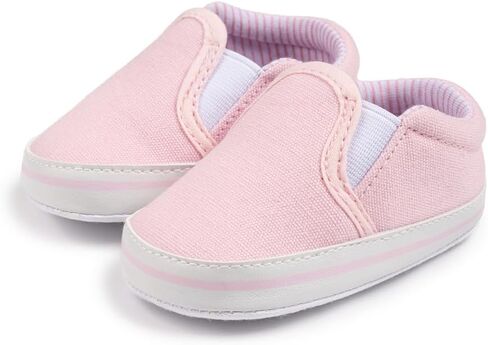 Sekantrol Baby Girls Boys Shoes ، طفل صغير رضيع ناعم ناعم غير زلة مسطحة كسول لطيف ، in Saudi Arabia