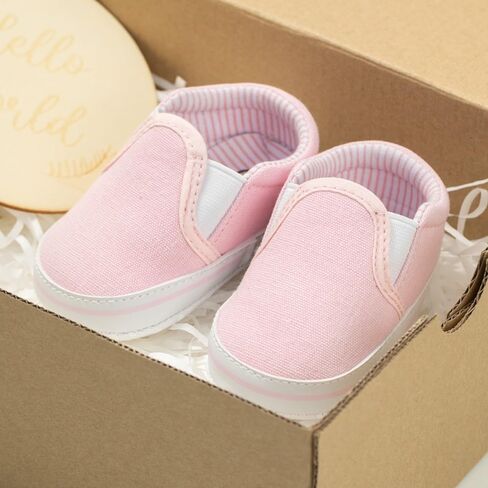 Sekantrol Baby Girls Boys Shoes ، طفل صغير رضيع ناعم ناعم غير زلة مسطحة كسول لطيف ، in Saudi Arabia