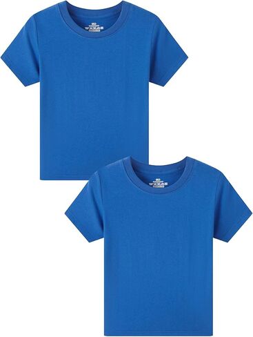 Family Feeling Boys Short Sleeve Crewneck Kids T-Shirts Top Girls Tee in Kuwait