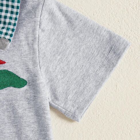 Toddler Baby Boy Shirt Golf Stripes Short Sleeve Button Down T-Shirt Tops Cute Infant Casual Tee Summer Clothes in Saudi Arabia
