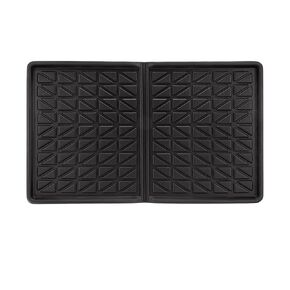 All Weather Mat for Wonderfold W4 - Compatible with Wonderfold Stroller Wagons, Made from TPE to Protect Wagon from Sand, Dirt, and Water Heavy Duty Sturdy Durable, Black，33.5"x20.5"x0.75"