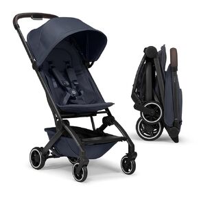 Joolz AER+ Lightweight Baby Stroller, Ultra Compact & Portable One-Hand Fold Design - Ergonomic Recline Seat - Infant & Toddler (up to 50 lb) - Airplane Friendly Stroller - XXL Sun Hood -Sandy Taupe