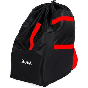 elaia Car Seat Travel Bag for Airplane, Waterproof Wearable with Straps, Large Capacity Car Seat Check Bag, Perfect for Air Travel, Family Vacations, and Parents with Infants