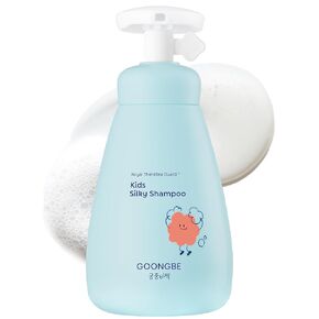 Kids' Silky Shampoo - Korean Kids Hair Softening Shampoo - Shiny and Glossy Hair for Weak, Frizzy and Tangle Prone Hair - Low pH & Silicone-Free Formula - Allergen Free Scent, 10.1 fl.oz.
