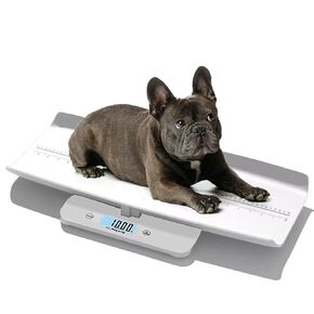 Helsevesen Small Breed Veterinary Scale, Dog Scale, Tempered Glass Platform，Digital Pet Scales，Ideal for Families and Veterinary Offices, 3 in 1 Baby Weight Scale, Adult Scale, Infant Scale, IFS-180