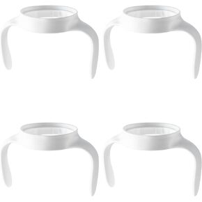 CHUBBIEE Baby Bottle Handle for MAM, Compatible Bottle Holder for Mam 5, 9, 11oz Bottles, Pack of 4