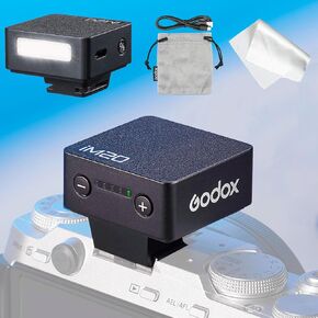 Godox Flash Godox iM20 Camera Flash - Godox iM20 Mini Flash Manual 440 Full-Power Flashes/3s Recycle Times/5 Power Levels, Camera Flash for Sony zve10/Sony zv1/Sony a7iii/Ricoh gr3/Fujifilm f1 etc.