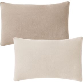 Jellymoni 2 Pack Muslin Toddler Pillowcase for 13x18 Palow و 100 ٪ Cotton Baby Baby Case Cover for Bed و Stodler Cot and Travel و Soft and Breatable Kids WideCase و No Pillow in Kuwait