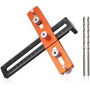 Adjustable Hardware Punching Fixture Punching Positioner, Suitable for All Kinds of Cabinets, Drawer Handles, Door Handles Drilling Positioning