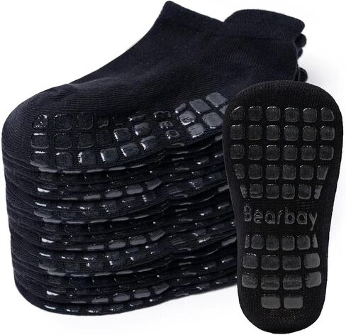Baby Non Slip Ankle Socks with Grippers for 0 Months-7 Years Old Walking Socks in Saudi Arabia