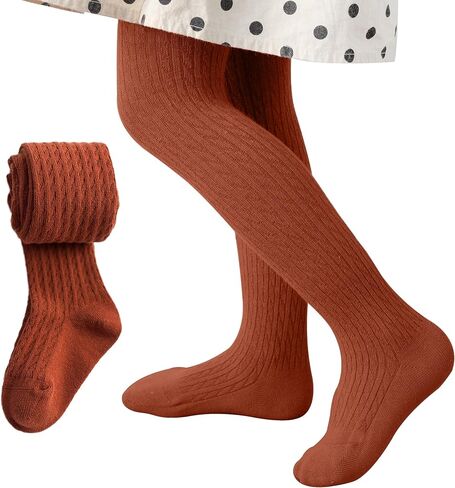 Baby Toddler Cable Knit Tights for Girls Leggings Stockings Thick Tights Kids Winter Pantyhose Mallas Para Niñas in Kuwait
