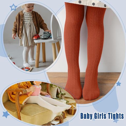 Baby Toddler Cable Knit Tights for Girls Leggings Stockings Thick Tights Kids Winter Pantyhose Mallas Para Niñas in Kuwait
