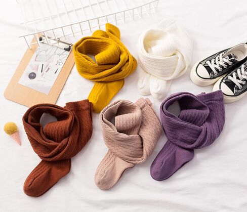 Baby Toddler Cable Knit Tights for Girls Leggings Stockings Thick Tights Kids Winter Pantyhose Mallas Para Niñas in Kuwait