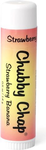 Chubby Chapstick - One (1x) Large Jumbo Chapstick Natural Chapstick - .5 Ounce Lip Balm (Strawberry Bannana) in Saudi Arabia