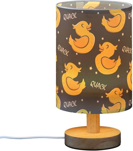 Cute Elephant Baby Play Nightstand Lamp with Wood Base Fabric Shade for Living Room Bedroom Kids Room Office in Saudi Arabia
