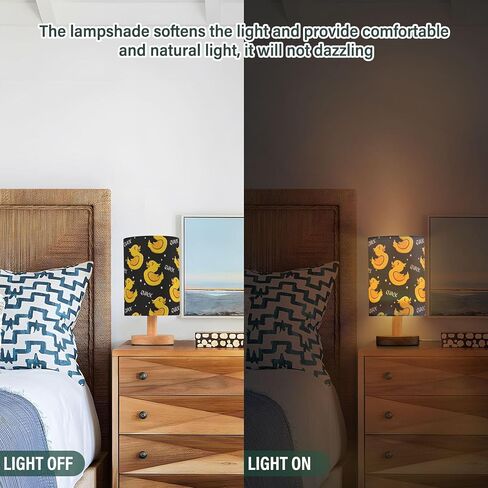 Cute Elephant Baby Play Nightstand Lamp with Wood Base Fabric Shade for Living Room Bedroom Kids Room Office in Saudi Arabia