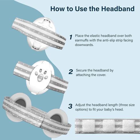 فطائر أذن الأطفال 2 في 1 لحماية السمع ، وإلغاء الضوضاء لأخصائيات الأذن للأطفال والأطفال الصغار حتى 48 شهرًا in Kuwait