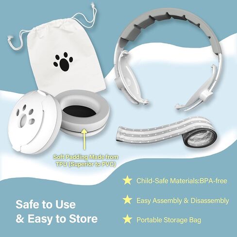 فطائر أذن الأطفال 2 في 1 لحماية السمع ، وإلغاء الضوضاء لأخصائيات الأذن للأطفال والأطفال الصغار حتى 48 شهرًا in Kuwait