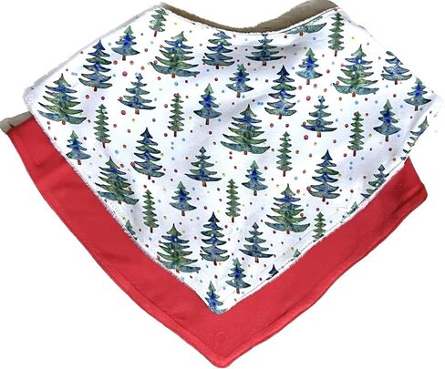 Baby Bib Combo for Drooling and Teething - Set of Two Bibs, Soft Bamboo Viscose, Highly Absorbent, Snap Closure in Saudi Arabia