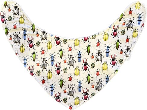 Baby Bib Combo for Drooling and Teething - Set of Two Bibs, Soft Bamboo Viscose, Highly Absorbent, Snap Closure in Saudi Arabia