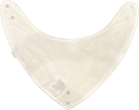 Baby Bib Combo for Drooling and Teething - Set of Two Bibs, Soft Bamboo Viscose, Highly Absorbent, Snap Closure in Saudi Arabia