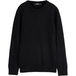 X RAY Boys Crewneck Sweater, School Uniform Big Boys' & Little Kids Youth Crew Neck Long Sleeve Pullover (Sizes 5-18)