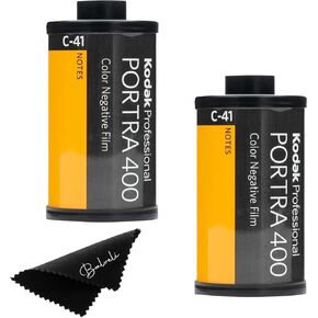 Kodak Portra 400 35mm Film 10 Pack 36exp for 35mm Film Camera Kodak 35mm Film Roll Bundle - Kodak Film- Balveli Cloth - 35 mm Film Roll- Camera Film- 35mm Film Kodak- Kodak Film 35mm-Porta 400 (10)