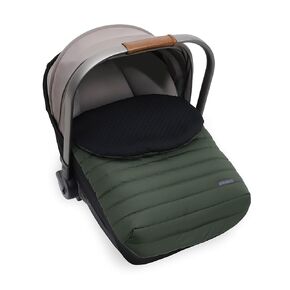 Little Unicorn Winter Car Seat Cover | Premium Insulated Fabric | Universal Fit & Easy to Install | Travel Bag Included (Mushroom)