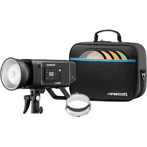 Westcott FJ800 Touchscreen Strobe with FJ Pro AC/DC Battery (800Ws) TTL HSS AC/DC Powered 250+ Full Power Flashes (US/CA Plug)