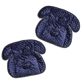 Piddle pad Car Seat Protector - Car Seat Saver Stroller Potty Pad, Baby Car Seat Cover, Car Seat Waterproof Liner for Potty Training Prevent Dipper Leaking Black 2PCS(Blue)