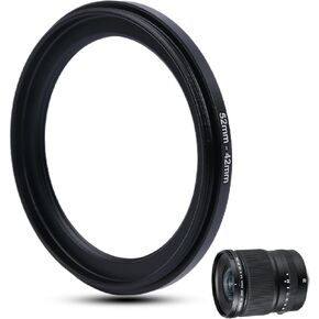 Metal Step Down Ring Filter Adapter - 77mm to 62mm - Metal Ring Step Down Rings Adapter Filter Compatible with All 62mm UV, CPL, ND, Lens Hood, Threaded Lens ect