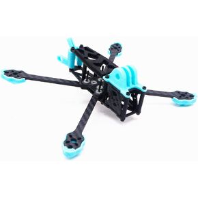 3inch FPV Frame For Freestyle: 3" Drone Frame 35g 140mm Wheelbase Lightweight Carbon Fiber Toothpick Kit with Printed Mount for Analog Micro FPV Camera Mini F405 Flight Controller