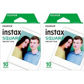 Fujifilm Instax Square Film US Twin Pack (2 boxes)
