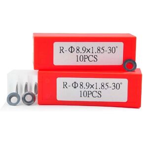 8.9mm Round Carbide Inserts for Woodworking, Ci5 Carbide Lathe Tools Repalcement Round Cutter DIY Wood Turning Tools, 20pcs