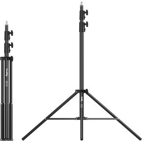 SmallRig LA-S28 Light Stand for Photography, 9.2ft/ 280cm/ 110" Spring Cushioned Lighting Stand, Max Load 5kg/ 11lbs, Compact Lightstand for Reflector, Ring Light, Softbox and COB Light